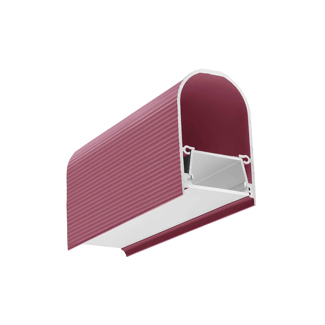 Surface-mounted linear luminaire Nami-23 (59,5×37mm) 230V