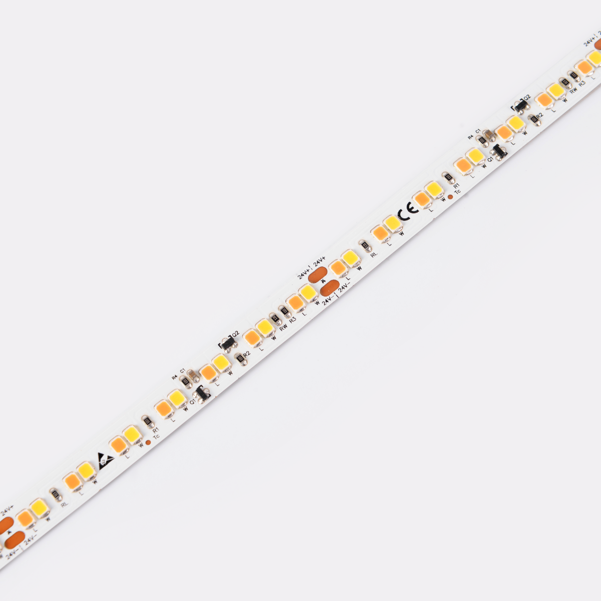 LED strip COLORS 2835-168-24V 14.4W 1050Lm (DS8168GWWW-24V-10mm)