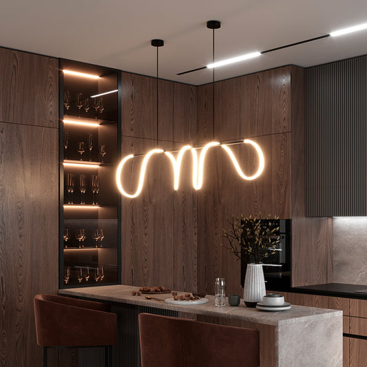 LED luminaire NERO NEON 360° (Ø18mm/Ø25mm)