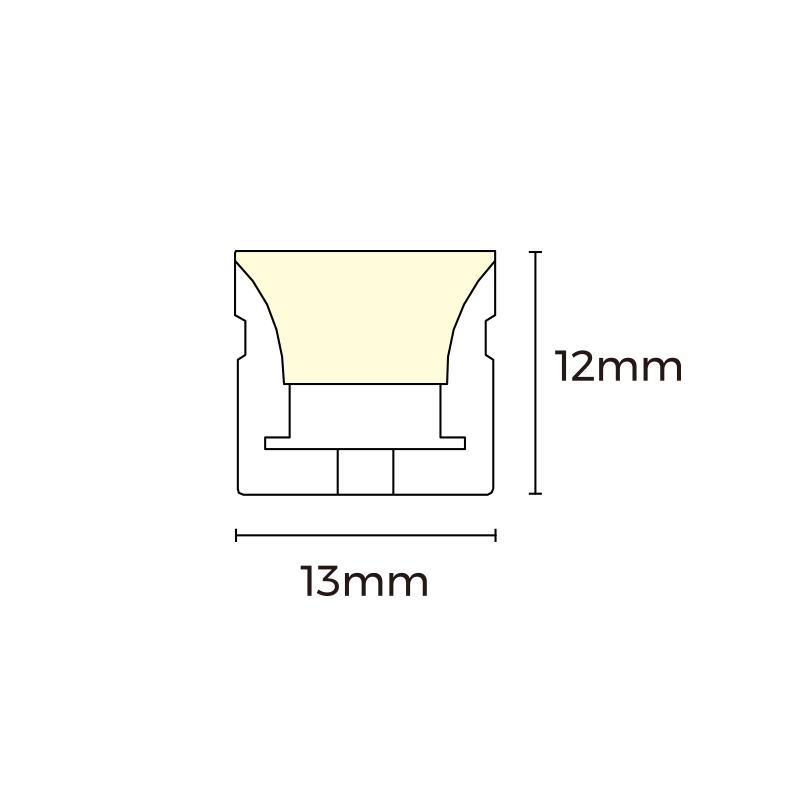 Flexible LED neon COLORS 24V 690Lm (NMT1312)