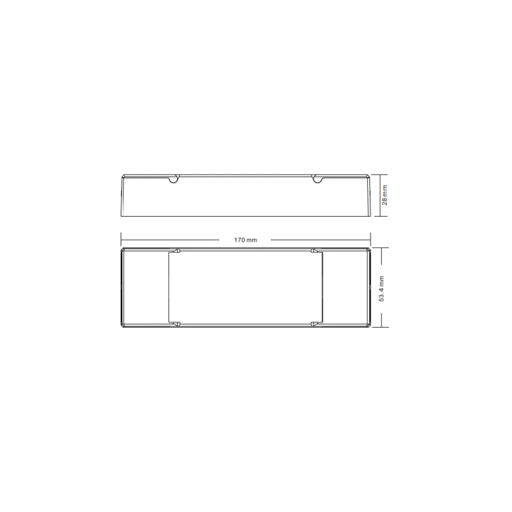 LED driver SUNRICHER DIM DALI 8-46V, 30W (SRP-TRIAC-24-30CV)