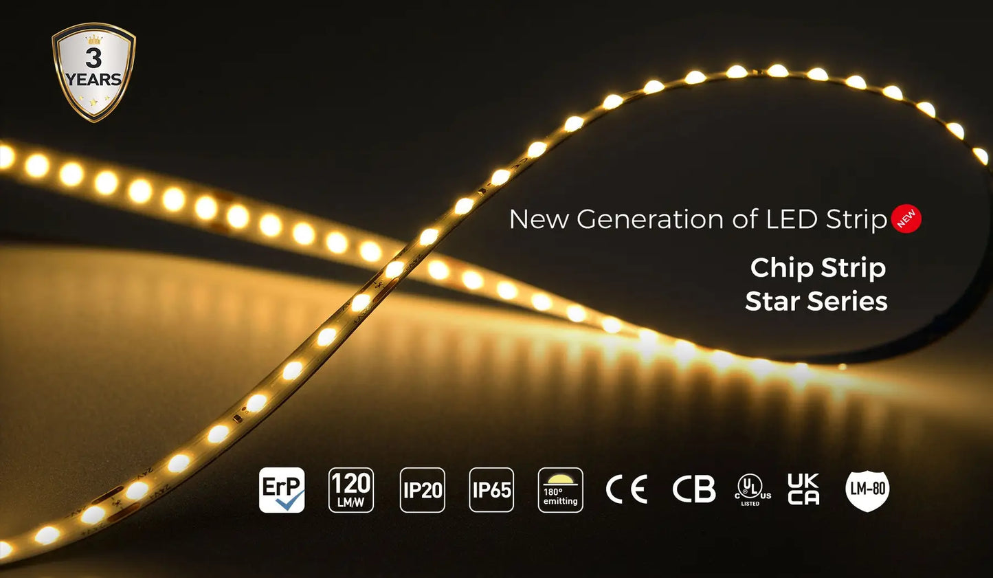 LED strip COLORS COB-128-24V 8.8W 980Lm (FD128-24V-8mm)